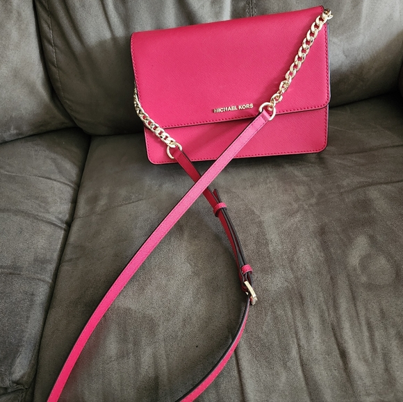 Red Michael Kors Crossbody - Picture 2 of 10